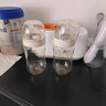 bebebus鉆光奶瓶0-6個(gè)月300ml寶寶ppsu偏心仿母乳防脹氣防嗆奶瓶 曬單實(shí)拍圖