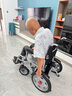 迪護(hù)電動(dòng)輪椅車?yán)先巳詣?dòng)輕便可折疊旅行專用智能超輕便攜式家用代步 曬單實(shí)拍圖