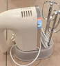 小熊（Bear）打蛋器 家用電動打蛋機帶底座 迷你奶油打發(fā)器烘焙手持304不銹鋼自動攪蛋器攪拌器打泡器DDQ-J02L1 曬單實拍圖