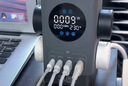 公牛（BULL）智能數(shù)顯屏幕氮化鎵67W快充小電艙立式插座/抗電涌USB桌面充電站筆記本插線板  2C2A+6孔總控開關(guān) 曬單實(shí)拍圖
