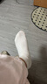 古今（GUJIN）5雙裝襪子女士中筒襪夏季薄款純棉白色長襪女夏天堆堆襪月子襪 曬單實(shí)拍圖