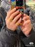 縱橫金業(yè)足金999   黃金轉(zhuǎn)運珠 金珠子  1克 單顆 頂珠 散珠 手串diy 1克  轉(zhuǎn)運珠 曬單實拍圖