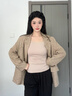 貓人保暖內(nèi)衣女士無痕發(fā)熱線衣秋衣秋褲套裝女襯衣線褲秋冬季新款 1套裝【椰油潤膚】椰奶白 L 【推薦體重120-160斤】 曬單實拍圖