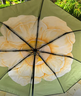 蕉下（beneunder）防紫外線遮陽傘三折雙層黑膠晴雨傘防曬傘BM664嬉柚 曬單實拍圖