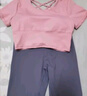 維多利亞旅行者（VICTORIATOURIST）瑜伽服女秋冬跑步運動(dòng)套裝普拉提健身服美背含胸墊兩件套 曬單實(shí)拍圖