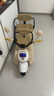 夢(mèng)多福兒童電動(dòng)摩托車(chē)三輪遙控玩具車(chē)可坐雙人寶寶0-12歲小孩一周歲禮物 奶油咖【12V+雙驅+遙控+大座椅】 男孩生日禮物女孩3-6歲 曬單實(shí)拍圖