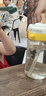 如山兒童PPSU水杯寶寶雙直飲吸管杯嬰幼兒家用外出便攜防摔學(xué)飲杯 曬單實(shí)拍圖