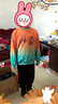 G.DUCKKIDS男童春秋裝套裝2024新款中大童春季衣服春秋款洋氣男孩運(yùn)動(dòng)兩件套 桔色 150cm 曬單實(shí)拍圖