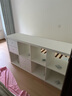 宜家（IKEA）KALLAX卡萊克書架家用書柜置物架落地靠墻柜客廳儲(chǔ)物收納 白色77x147cm 曬單實(shí)拍圖