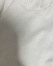 優(yōu)衣庫男女裝柔軟針織搖粒絨高領(lǐng)套頭衫T恤休閑保暖打底衫469949 01 乳白色 4XL /185/128C 曬單實拍圖