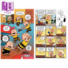 橋梁漫畫(huà) 史努比的故事 Peanuts Graphic Novel Collection Boxed Set 圖畫(huà)圖像小說(shuō) 幽默漫畫(huà)故事 英文原版讀物 曬單實(shí)拍圖