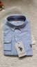 U.S. POLO ASSN.襯衫男春秋長(cháng)袖白色休閑工裝外套高端免燙抗皺寬松藍色男士襯衣 曬單實(shí)拍圖