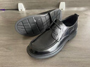 七匹狼商務(wù)皮鞋男鞋春季新款英倫風(fēng)百搭軟底德比鞋防滑耐磨正裝通勤鞋男 黑色 【標準皮鞋碼】 41 曬單實(shí)拍圖
