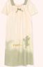 已朵睡裙女款夏季裙子純棉自帶胸墊夏天學(xué)生可外穿長(zhǎng)裙睡衣女生家居服 曬單實(shí)拍圖