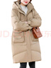鴨鴨（YAYA）羽絨服女中長(cháng)款冬2025年新款冬季中年女款媽媽冬裝氣質(zhì)外套QC 曬單實(shí)拍圖