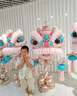 G.DUCKKIDS小黃鴨男童套裝夏季新款兒童新中式漢服中小童唐裝男孩國風(fēng)兩件套 米色 90 尺碼1~2歲【 80-90cm】 曬單實拍圖