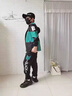 G.DUCKKIDS童裝男童秋裝套裝兒童衣服男大童外套褲子三件套男孩春秋冬季運(yùn)動(dòng) B字黑色兩件套【春秋款】 140 尺碼9~10歲【130-140cm】 曬單實(shí)拍圖