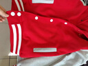 花國衫棒球服定制印logo字秋冬長(cháng)袖外套工作服加絨班服diy企業(yè)長(cháng)袖訂制 插肩款棒球服—黑灰拼色 XL 曬單實(shí)拍圖