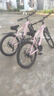 鳳凰山地自行車內(nèi)走線品牌變速青少年男女競(jìng)賽車自行車成人 坦途510 鋼架輻條輪-彩云粉 26寸【適合155-185cm】 24速 曬單實(shí)拍圖