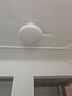 歐普（OPPLE）風扇燈吊扇燈24瓦LED照明低噪音餐廳臥室吊燈燈具包安裝 冰風白 曬單實拍圖