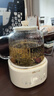 小熊（Bear）全玻璃壺體養生壺恒溫壺 辦公室多功能煮茶壺花茶壺 0金屬養生杯 24h預約24h保溫 1L YSH-P10Q7 曬單實(shí)拍圖