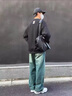 JEEP磁吸扣單肩斜挎包男士大容量機能胸包通勤機車(chē)騎行運動(dòng)休閑郵差包 黑武士【快拆磁吸+多隔層】 曬單實(shí)拍圖