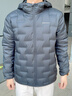 波司登（BOSIDENG）25年新款90鵝絨輕薄羽絨服男短款休閑連帽保暖防風(fēng)外套B250131035 極地灰8270-格雷系 S 170/92A 體重約120-130斤 曬單實(shí)拍圖