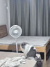 美的（Midea）電風(fēng)扇 家用七葉立式落地扇宿舍臥室輕音節能搖頭桌面小風(fēng)扇大風(fēng)力空氣循環(huán)風(fēng)扇 SAF30AC  曬單實(shí)拍圖