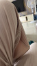 浪莎女士睡衣女夏季薄款涼感柔順絲滑慵懶風(fēng)舒適家居服可外穿2025藍色 曬單實(shí)拍圖