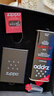 ZIPPO EDGE正品zippo打火機(jī)防風(fēng) 黑裂漆刻字個(gè)性定制 煤油正版磨砂男士禮物 百家姓【姓氏可換】 禮盒套裝 曬單實(shí)拍圖