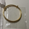 何佳功老鳳凰999黃金足金手鐲女純龍鳳首飾飾品金鐲子結婚手環(huán)新款時(shí)尚 園滿(mǎn)天星同款 曬單實(shí)拍圖