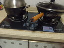 好太太億美燃氣灶雙灶煤氣灶家用鴛鴦灶臺式嵌入式猛火爐具爐盤(pán) 猛火鴛鴦灶+防風(fēng)聚能+鋼化玻璃 瓶裝液化氣 曬單實(shí)拍圖