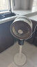 創(chuàng)維【全屋驅蚊】空氣循環(huán)扇家用電風扇落地扇2025新款大風量語音遙控輕音節(jié)能臥室小風扇Q522 白咖色 曬單實拍圖