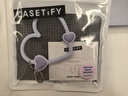 CASETIFY 【全新上市】心形手機腕帶 適用于iPhone全系列手機配件 多功能手機掛環(huán)腕帶 浪漫紅 曬單實(shí)拍圖
