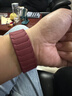 BHO【磁吸硅膠】適用蘋(píng)果手表表帶apple iwatch s10/s11/ultra3/2表帶硅膠磁吸s9/s8/7/se3/2男女士款 磁吸硅膠【酒紅色】 【44/45/46/49mm】表盤(pán)通用 曬單實(shí)拍圖