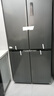 美的（Midea）M60真香系列508雙系統純平全嵌十字四門(mén)家用冰箱大容量底部散熱國家補貼BCD-508WUSPZM(E)星塵砂 曬單實(shí)拍圖
