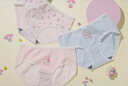 tutuanna女士女式內(nèi)褲5條裝三麗鷗抗菌中腰三角內(nèi)褲女 277823條 L 曬單實(shí)拍圖