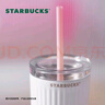 星巴克（Starbucks）粉色漸變不銹鋼吸管杯薯條杯473ml車(chē)載保冷保溫保冷杯教師節 曬單實(shí)拍圖