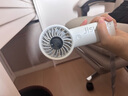 幾素風(fēng)寶小風(fēng)扇手持高速節能迷你便攜隨身手拿電風(fēng)扇戶(hù)外辦公室桌面學(xué)生宿舍寶寶兒童輕音大風(fēng)力電扇 【灰-3600mAh】高速節能I5檔勁風(fēng) 曬單實(shí)拍圖