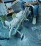 紫榕兒童自行車(chē)3-6歲卡皮bala自行車(chē)兒童單車(chē)小孩6-10歲童車(chē)自行車(chē) 卡皮bala黃【彩胎輻條版】帶后座 16寸適合100-120cm 曬單實(shí)拍圖