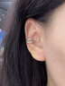 Arsis流光雙層耳骨夾女原創(chuàng  )設計時(shí)尚百搭輕奢耳飾耳環(huán)送女友禮物 流光雙層耳骨夾（右） 曬單實(shí)拍圖