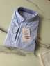 U.S. POLO ASSN.襯衫男春秋長(cháng)袖白色休閑工裝外套高端免燙抗皺寬松藍色男士襯衣 曬單實(shí)拍圖