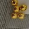 金小貅轉(zhuǎn)運珠黃金串珠配件999足金金珠硬金古法配珠光面隔珠圓形散珠 0.2g,4mm光珠-1顆-【重版】 曬單實拍圖