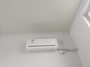 美的空調(diào) 2匹掛機(jī) 酷省電 新一級(jí)能效 變頻冷暖 大匹數(shù)更省電 27㎡速冷暖 國(guó)家補(bǔ)貼 KFR-46GW/N8KS1-1 曬單實(shí)拍圖