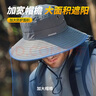 回力防曬帽子男女夏季速干遮陽(yáng)帽戶(hù)外騎行登山帽休閑防紫外線(xiàn)漁夫帽潮 曬單實(shí)拍圖