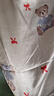 俞兆林春夏新款可愛(ài)小熊印花蕾絲邊睡衣女三件套短袖家居服 曬單實(shí)拍圖