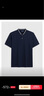 布克兄弟（BrooksBrothers）男士25夏新款亨特領(lǐng)休閑運(yùn)動polo衫 藏青色-4004 L 曬單實(shí)拍圖