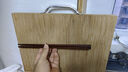 雙槍（Suncha）天然整竹砧板加大號切菜板無漆無蠟面板案板50*33cm 曬單實拍圖