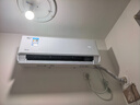 美的空調(diào)掛機(jī)大1.5匹 智行新一級(jí)能效變頻冷暖酷省電 壁掛式空調(diào) 以舊換新家電國(guó)家補(bǔ)貼 KFR-35GW/B2 曬單實(shí)拍圖