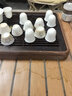 蘇氏陶瓷（SUSHI CERAMICS）羊脂玉瓷白瓷功夫茶杯聞香杯陶瓷品茗杯6個(gè)裝（促銷(xiāo)簡(jiǎn)裝）泡茶杯 曬單實(shí)拍圖